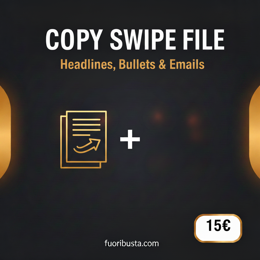Copy Swipe File Mockup